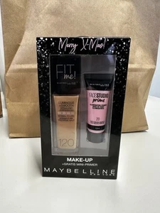 Maybelline New York Make-Up + Primer Set 120/20 Neu ungeöffnet - Bild 1 von 3