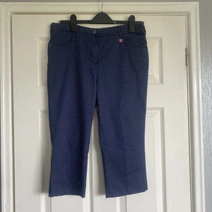 Ladies Capri Trousers Size 14 - Picture 1 of 8
