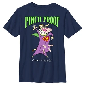 Boy's Cow and Chicken St. Patrick’s Day Pinch Proof T-Shirt - Picture 1 of 5