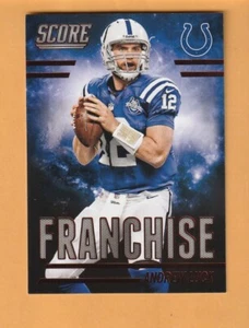 Andrew Luck Indianapolis Colts 2014 Score Franchise Red #F16 Stanford 7O - Picture 1 of 2