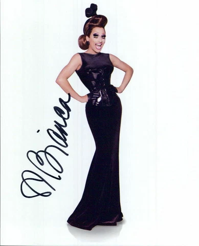 Bianca Del Rio signed 8x10 photo In-person Cover