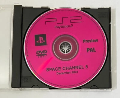 Space Channel 5 Preview Version Sony PlayStation 2 PS2 2001 PAL SEGA Pre-release - Image 1 of 4
