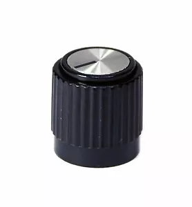 100 pz manopola a vite rotonda in plastica tipo RN-120L dimensioni = φ18x18,8 mm foro = φ6,4 mm RoHS SCI - Foto 1 di 6