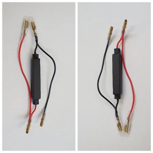 RC21 2 RESISTORS for LED ARROWS 21 WATT 10 Ω for MOTO BENELLI 2ue 756 - Picture 1 of 1