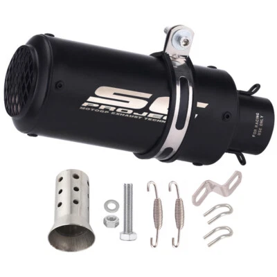 Универсальные наконечники для выхлопной трубы глушителя мотоцикла 51 мм 2 дюйма США НОВЫЕ - Изображение 1 из 4