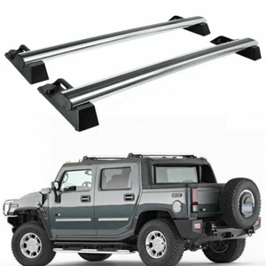Barras transversales para techo de aluminio estilo OE Hummer H2 & H2 SUT 2003-2009 (par) - Imagen 1 de 4
