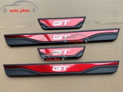 For Hyundai Elantra GT Accessories Protector Door Sill Scuff Plate Sticker Trims - Image 1 of 4