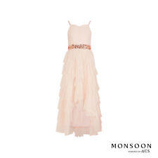 Monsoon UK 15 years girl's Fiorella Ruffle Prom Dress