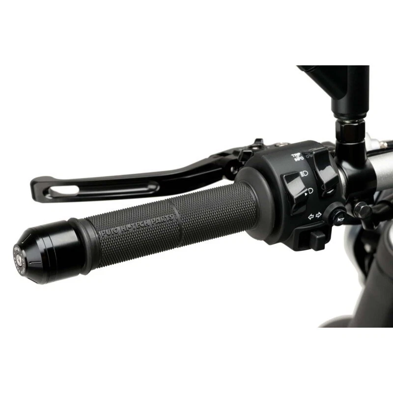 PUIG Poignée Hi-Tech Basic Terminal Ouvert Noir Composé Duro 6406N - Photo 1/1