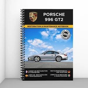 PORSCHE 996 GT2 : Restaurierungsnotizbuch & Wartung - KOSTENLOS VERSAND ! - Bild 1 von 8
