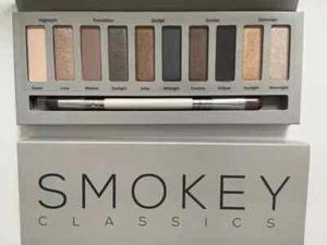 New CID Cosmetics Smokey Classics Eye Shadow Palette, 10 Shades, Palette & Brush - Picture 1 of 3