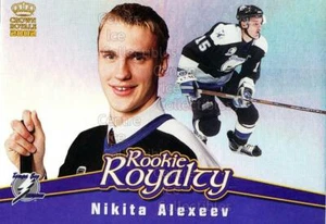 2001-02 Crown Royale Rookie Royalty #20 Nikita Alexeev - Picture 1 of 1