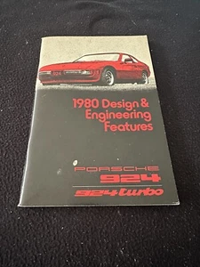 1980 Porsche 924 & 931 Turbo HÄNDLER - nur Prospekt Design & Engineering Katalog - Bild 1 von 9