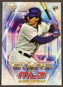 2023 Topps Update Stars of MLB #SMLB-90 James Outman RC - Picture 1 of 2
