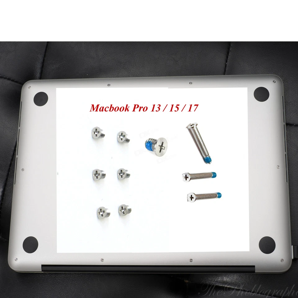 Gehäuse Schrauben Replacement Repair Screws Set Apple Macbook Pro 13 / 15 / 17  - Bild 1 von 1