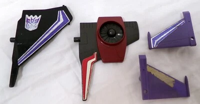 Lote de piezas de 4 alas Hasbro G1 Transformers Jet Thrust & Skywarp de colección Foto 1 de 2
