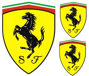 3X LEWIS HAMILTON 44 SCUDERIA FERRARI F1 MOTOR RACING VINYL STICKERS - Picture 1 of 1
