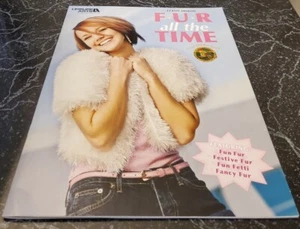 DX14 LEISURE ARTS 2005, FUR ALL THE TIME KNIT PATTERN LEAFLET - Picture 1 of 11
