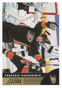 2013-14 Score Hockey #7 Francois Beauchemin
