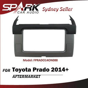 SP Double DIN Facia Fascia Panel Plate Dash For Toyota Prado 150 Series 2014+ - Picture 1 of 1