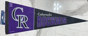 COLORADO ROCKIES COOPERSTOWN COLLECTION MLB BASEBALL VINTAGE PENNANT NEW/ MINT - Picture 1 of 1