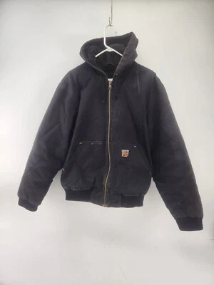 Timberland Pro Series Mens Size L Hooded Black Work Jacket - Image 1 of 4