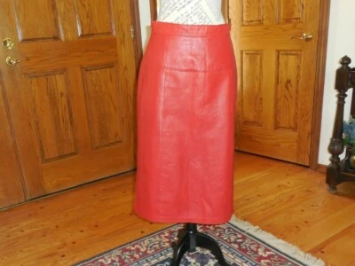 Northside Fashion Falda Lápiz Roja Talla 15 Cintura 31 Largo 28 Foto 1 de 4