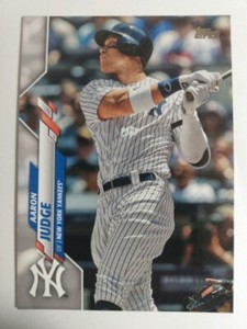 Aaron Judge 2020 Topps Series 1 #7 NY Yankees Basbeball Card MLB