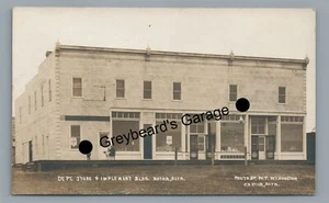 RPPC Kaufhaus BOTHA AB Alberta Vintage Echt Foto Postkarte - Bild 1 von 2