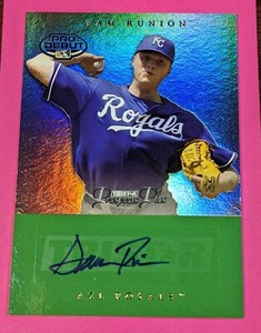 2007 TRISTAR Prospects Plus Green Sam Runion #19 AUTO 03/50