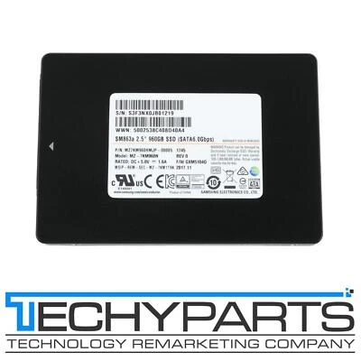 Samsung SM863a 960GB SATA III 2.5" SSD Solid State Drive MZ7KM960HMJP-00005 85% - Image 1 of 3