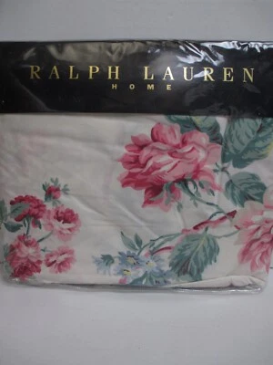 Nueva Sábana Ajustable Ralph Lauren LORRAINE Floral Blanca - Queen Foto 1 de 4