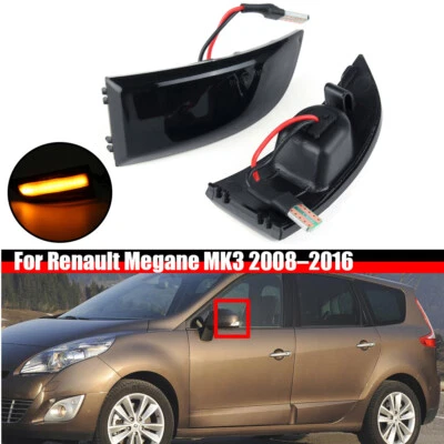 Frecce specchietto direzione per Renault Megane MK3 2008-2016 Grand Scénic III 2009- - Immagine 1 di 4