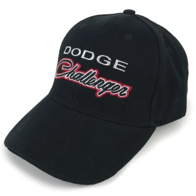 Gorra Dodge Challenger de algodón negra estructurada Foto 1 de 2