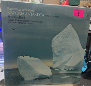 VAUGHAN WILLIAMS:  SINFONIA ANTARTICA-SIR ADRIAN BOULT/ANGEL S-36763-UNPLAYED LP