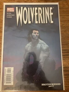 Wolverine #4 NM Rucka/Robertson Marvel 2003 Brotherhood Part IV Free Bag & Board - Picture 1 of 7