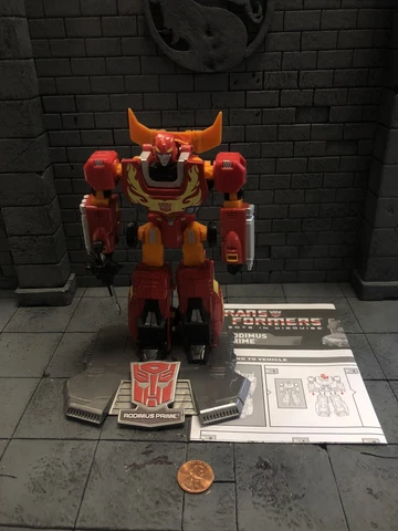 Transformers Titanium Rodimus Prime Complete Cover