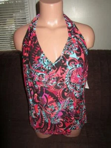 MAGICSUIT Tankini Swim bathing suit Underwire bikini Slimming Top NEW size 8 NWT - Picture 1 of 1