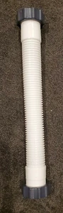 Brand New Intex 11388 Interconnecting Hose for 14in Sand Filter Pump GRAY Nuts - Picture 1 of 5