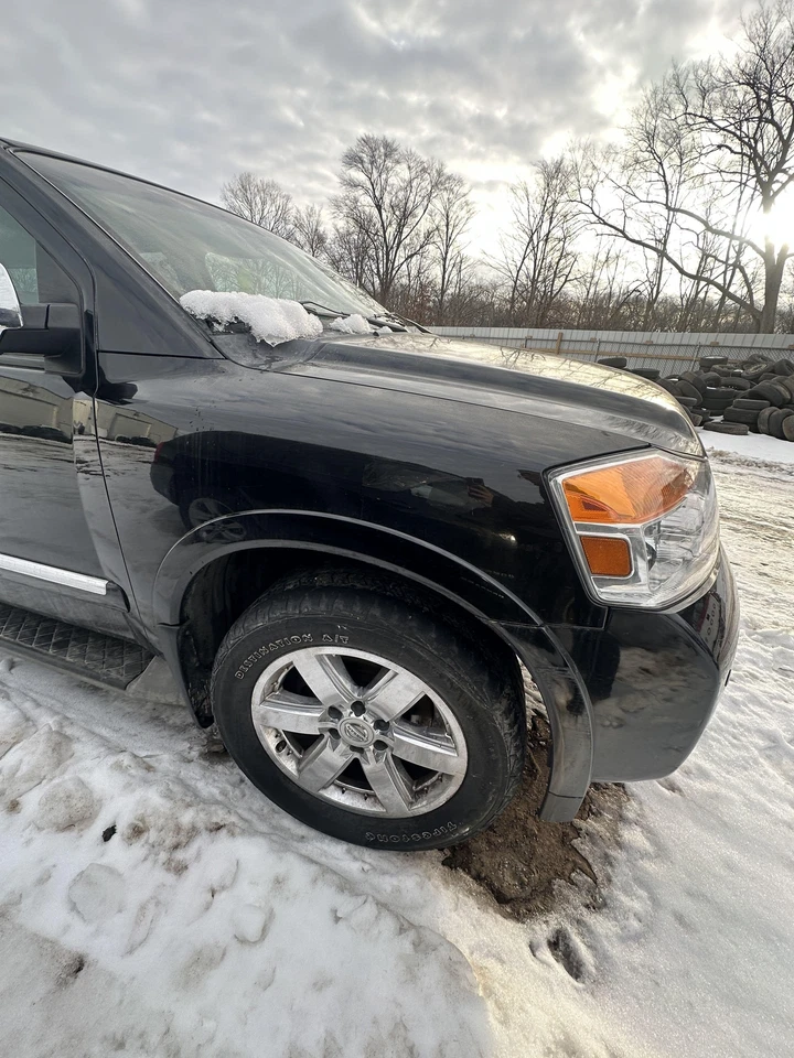 2008-2015 NISSAN ARMADA Fender Right Rh Passenger galaxy Black paint Code= G10 - Image 1 of 1