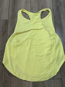 Canotta da allenamento donna Alo gialla racerback XS S - Foto 1 di 5
