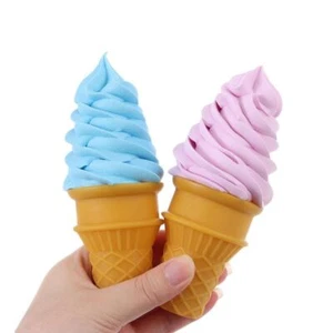Fake Food Simulation Ice Cream Crispy Artificial Food Model Display Props - Picture 1 of 20