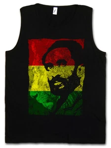 HAILE SELASSIE PORTRAIT III TANK TOP Lion of Judah Ethiopia Rastafari Jamaika - Picture 1 of 1