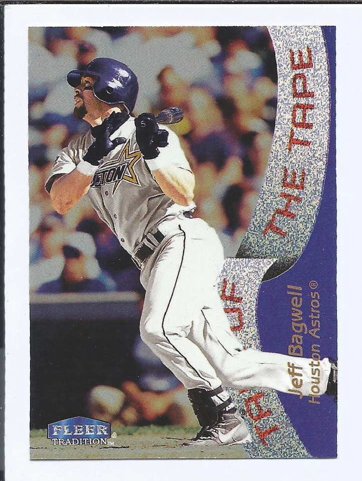 1998 FLEER TRADITION Tale Of The Tape #321 JEFF BAGWELL  (Astros) - Image 1 of 1