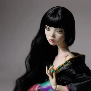 Pretty Girl 1/4 BJD Doll Resin Joint Bare Doll w/Eyes Face Makeup Handmade Gift - Picture 1 of 12