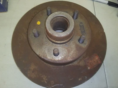 Ford/Mercury Cougar 1974-1979, Torino, Montego con rotor de freno delantero y buje de policía Foto 1 de 2