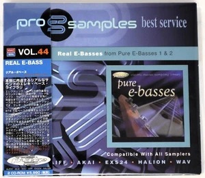 Best Service Pro Samples 44 Real E-Basses Sample/Sound Library/Sampling 2 CD - Picture 1 of 7
