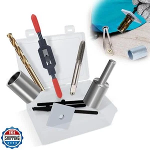 Zylorix 10-Piece Pool Anchor Removal Tool Kit with Storage Box, Rethreading R - Picture 1 of 5