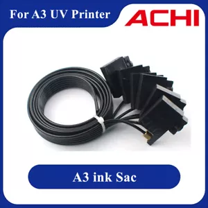 Ammortizzatore inchiostro UV con tubo flessibile per stampante UV EPSON R1390 L800 DX5 6 pezzi - Foto 1 di 4
