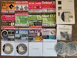 Bulk Apple, Medisoft, Linux, Ubuntu, Fedora, Mint, etc. Unused Computer Software - Picture 1 of 3